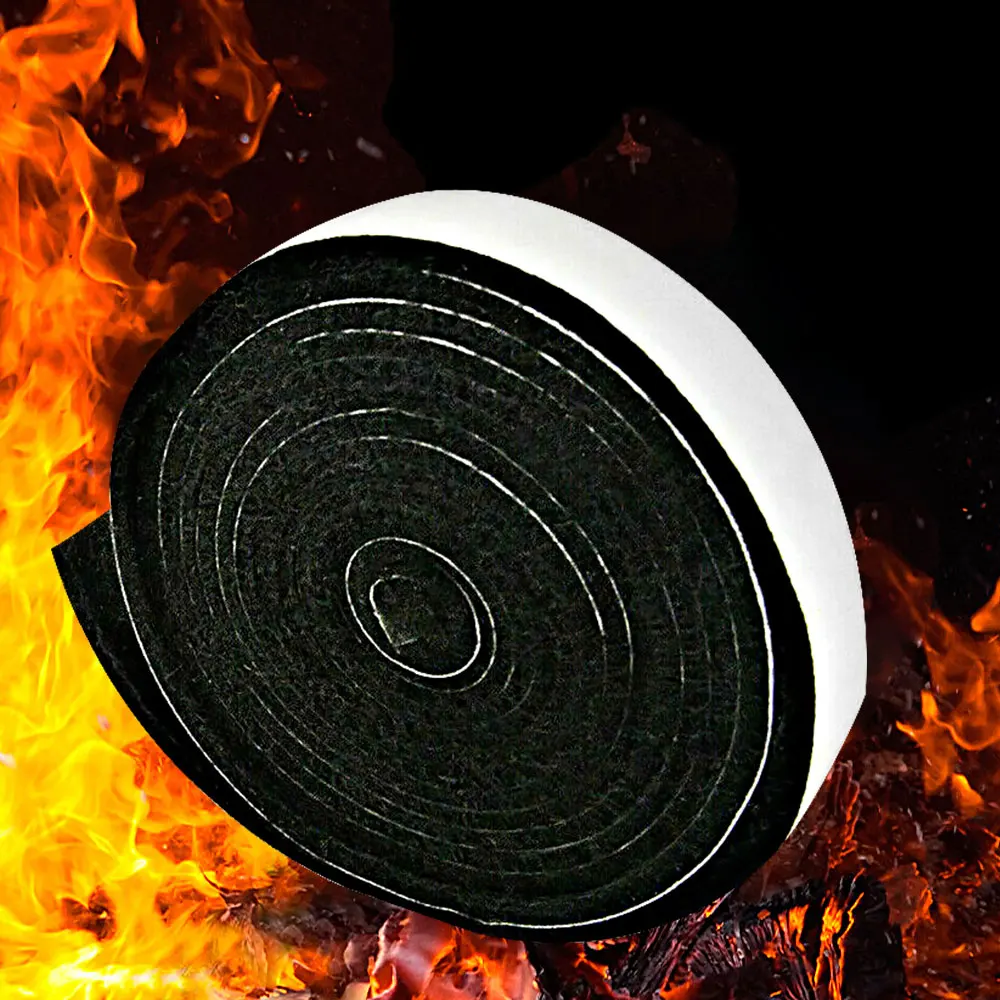 High Temp Grill Gasket Replacement Fit Kamado BBQ Smoker Gasket Accessories Flame retardant sealing tape