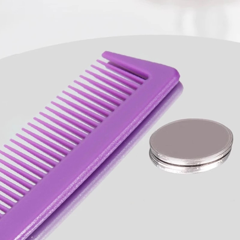 Pointed Tail Comb Heat Resistant Teasing Combs Metal Tail Comb with Stainless Steel Pintail Styling Tool Easy to Drop Shipping