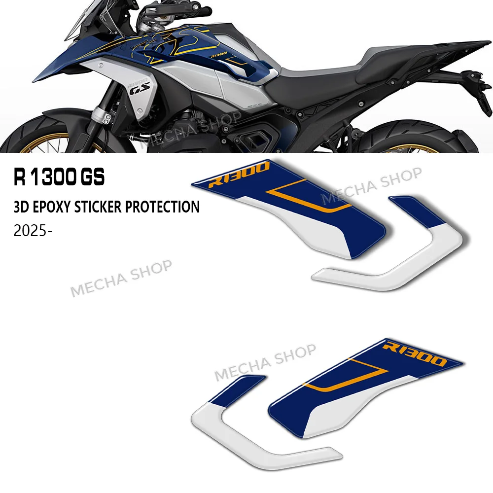 

GS1300 2026 3D Resin Decal Protection Kit Tank Mat Sticker For R1300GS R 1300 GS 2025-