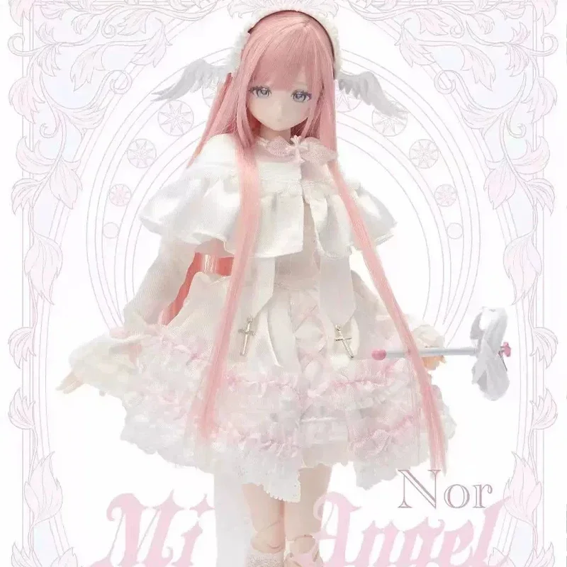Mix Angel Series 1/6 Hair Rooting BJD Blind Box Mystery Box Toys Kawaii Ornaments Figurines Home Decor Desktop Model Dolls