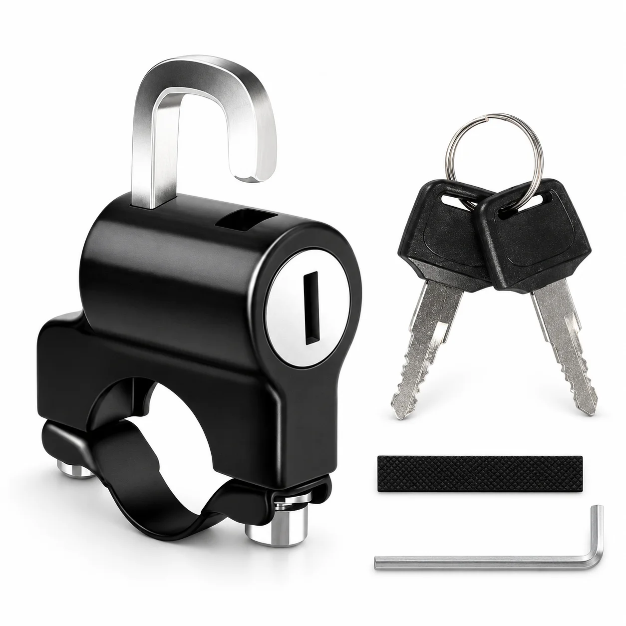 Electric Bike Helmet Lock Anti-theft Fixing Multifunctional Lock Head Bicycle Head Fixing Helmet Anti-theft Lock