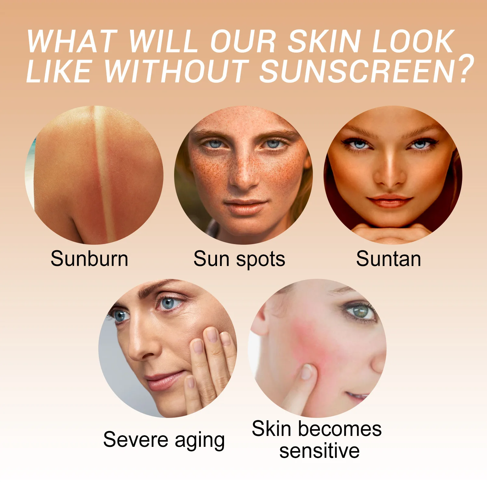 كريم تبييض الجسم من الشمس ، Sunblock قوي ، واقي البشرة ، التحكم في الزيت يدوم طويلاً ، منع تبييض الأشعة فوق البنفسجية ، غسول العزل