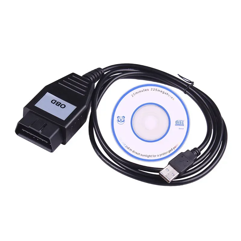 For Ford Vehicles 1996-2010 VCM Obd2 Car Fault Code VCM OBD for Ford OBD2 Code Scanner Focom Car Diagnostic Cable MINI FoCOM