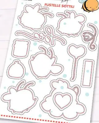 New Bee Clear Stamp /Seal For DIY Scrapbooking/photo Album Decorative Clear Stamp Sheets A5072