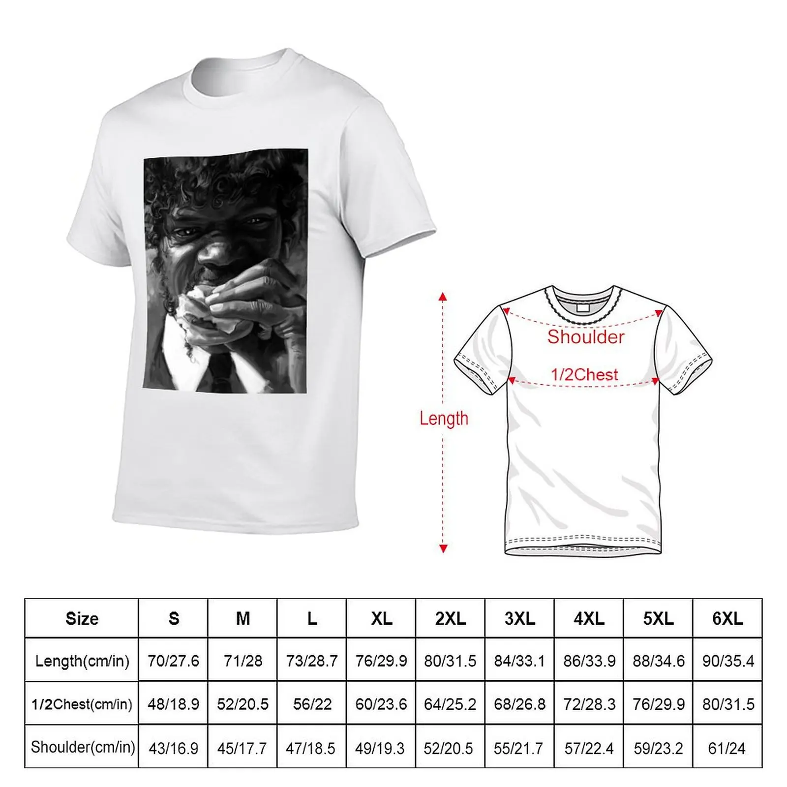 Samuel L. Jackson T-Shirt t shirts with prints t shirts for man graphic vintage