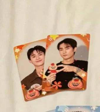 2Pieces Thai TV A Boss and A Babe Thai Star Forcebook Tomafox Pop Up Store Nagoya Japan Photocard