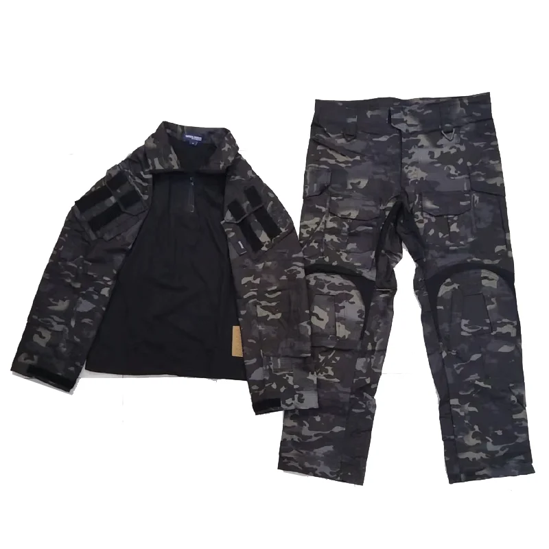 AUKU MCBK G3 Tactical Suits Combat Uniform Pants Outdoor Hiking Camping Shirts Hunting Clothes Wear-resisting Training Clothing