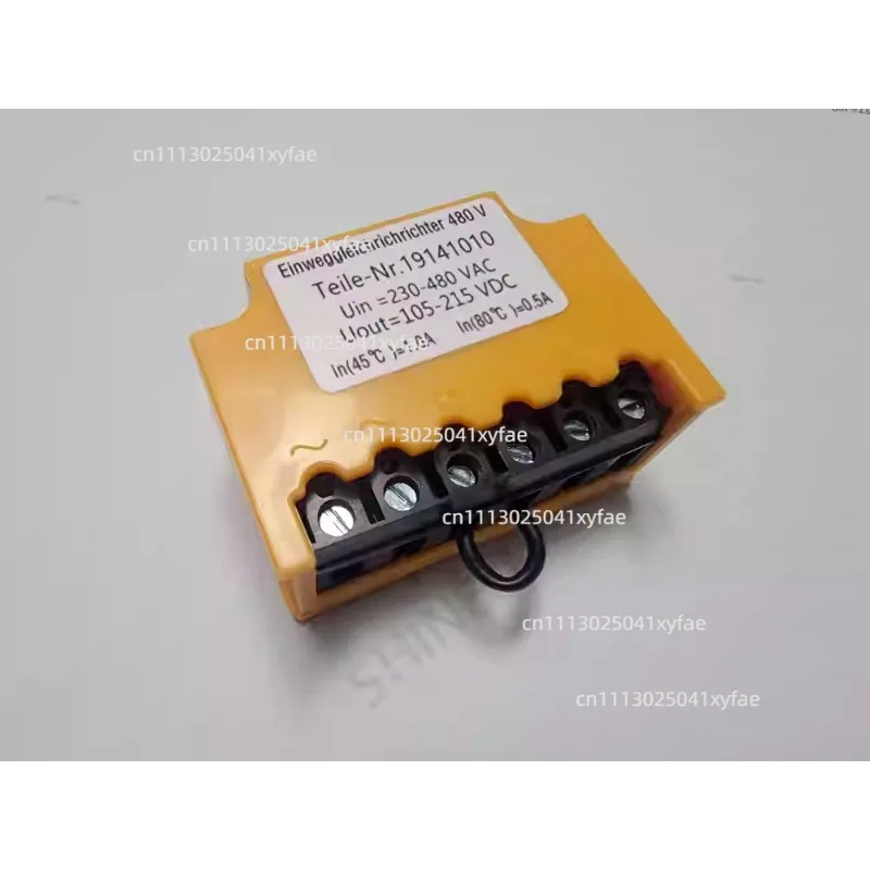 1Pcs Motor Brake Rectifier Input AC 230-480V Input DC 105-215V