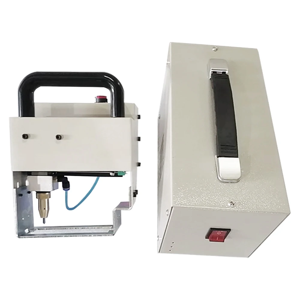 Portable Metal Pneumatic Dot Peen Marking Machine For VIN Code(80*30mm) Frame Marking Machine Chassis Number 220V/110V