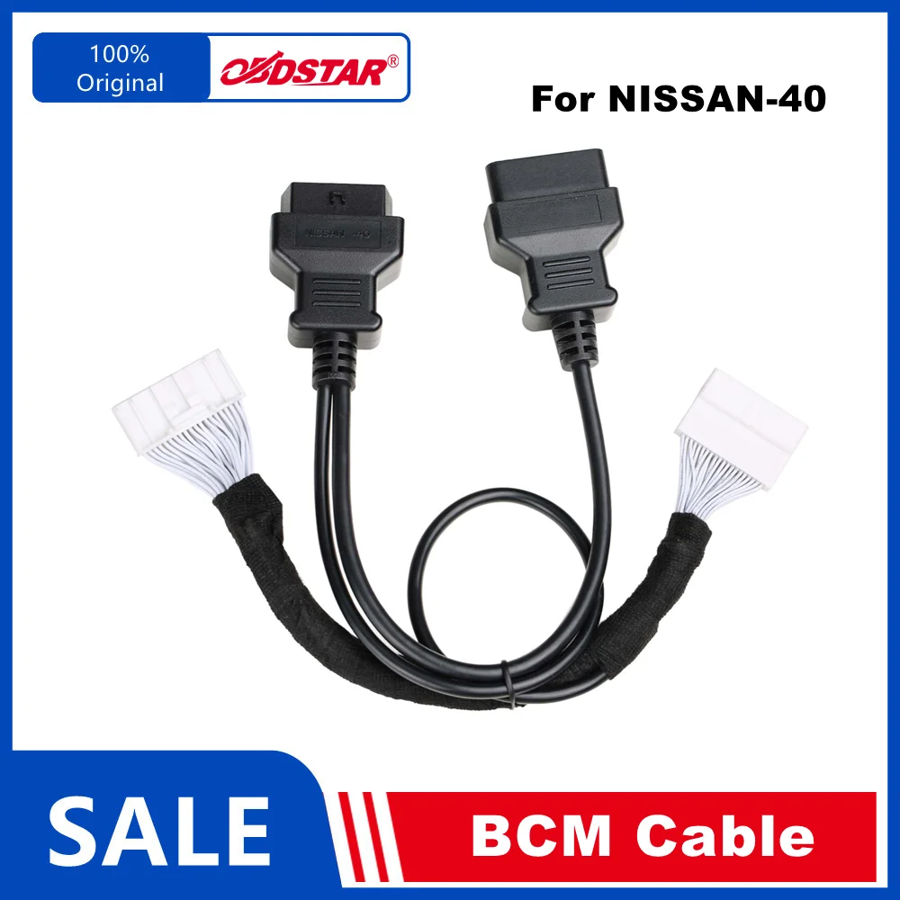 OBDSTAR for Nissan-40 BCM Cable Gateway Converter for X300 DP PLUS/ X300 PRO4/ DP Key Master