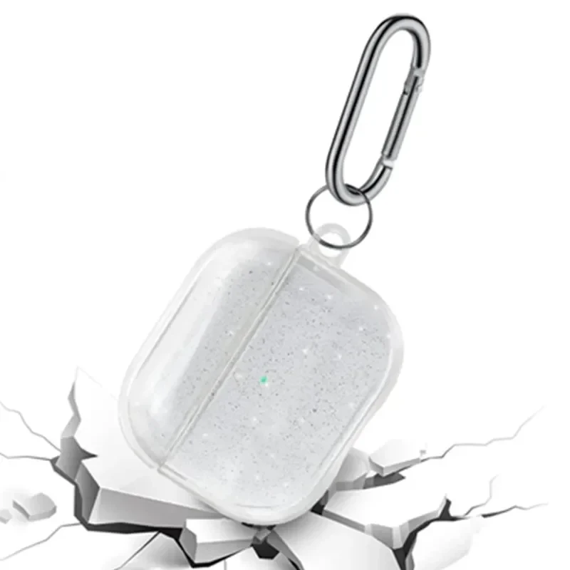 حافظة سماعات أذن من البولي يوريثان الناعم اللامع مع خطاف لأجهزة Apple Airpods Pro 2 2022 Pro 2 2nd Generation Air Pods 3 2 1 3rd Gen Cover #1