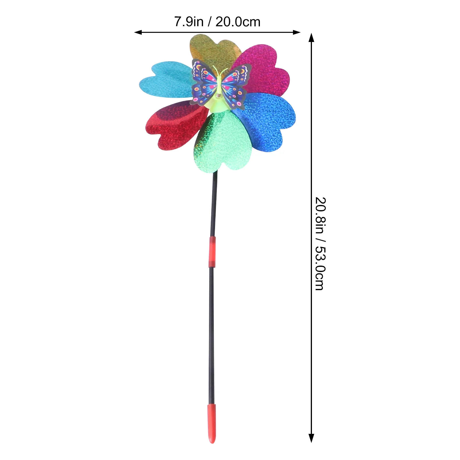 4 Uds. Molino de viento de mariposa con lentejuelas, Pin con purpurina, molinos de viento para niños, adornos, juguetes para niños, molinete de lentejuelas para exteriores