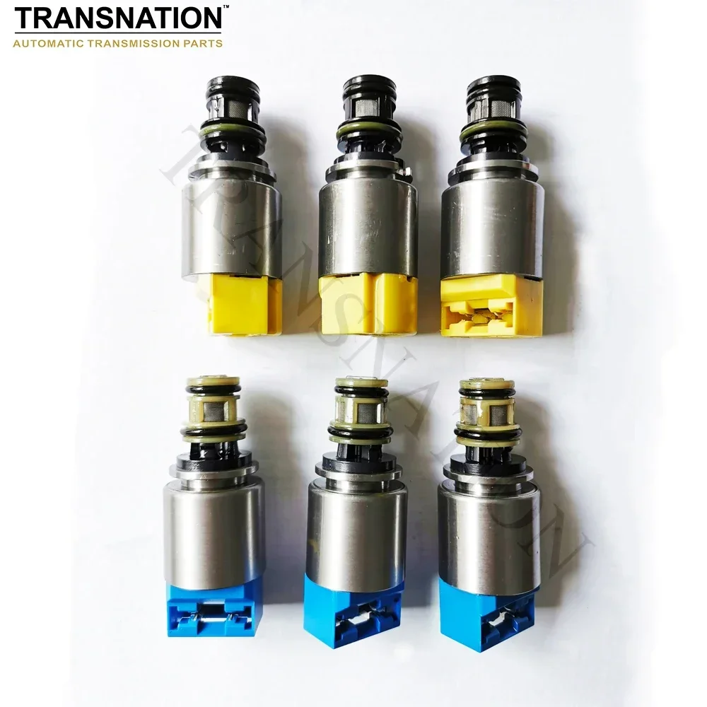 

NEW ZF6HP19 6HP21 6HP26 6HP28 Transmission Solenoid Valve Kit 6 PCS/SET For BWM HYUNDAI AUDI VW Auto Spare Part Transnation