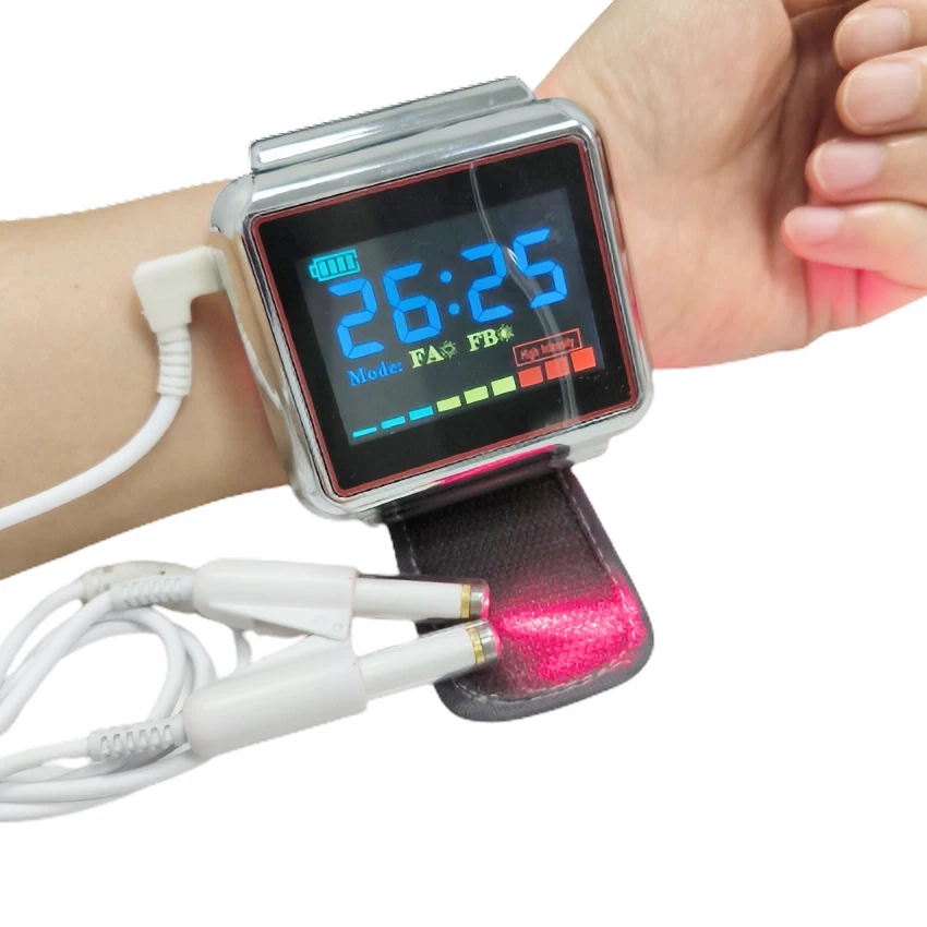 Laser Physiotherapy Wrist Watch Low Level Laser Therapy Sinusitis Hypertension
