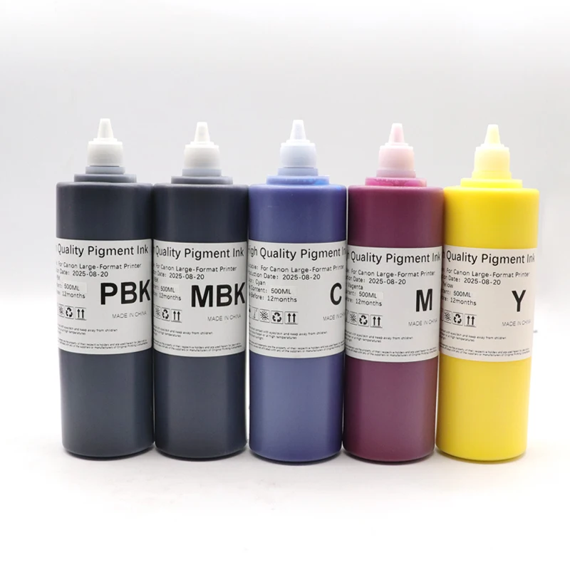 PFI-030 Refill Pigment Ink Compatible For Canon imagePROGRAF TA-20 TA-30 TM-240 TM-340 printer plotter PFI-030 PFI030Pigment Ink