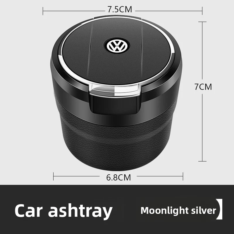 Cup Holders FOR Volkswagen's Car Ashtray: Creative And Personalized, With A Glow-in-car Universal Ceramic Inner Liner And Multip view 5