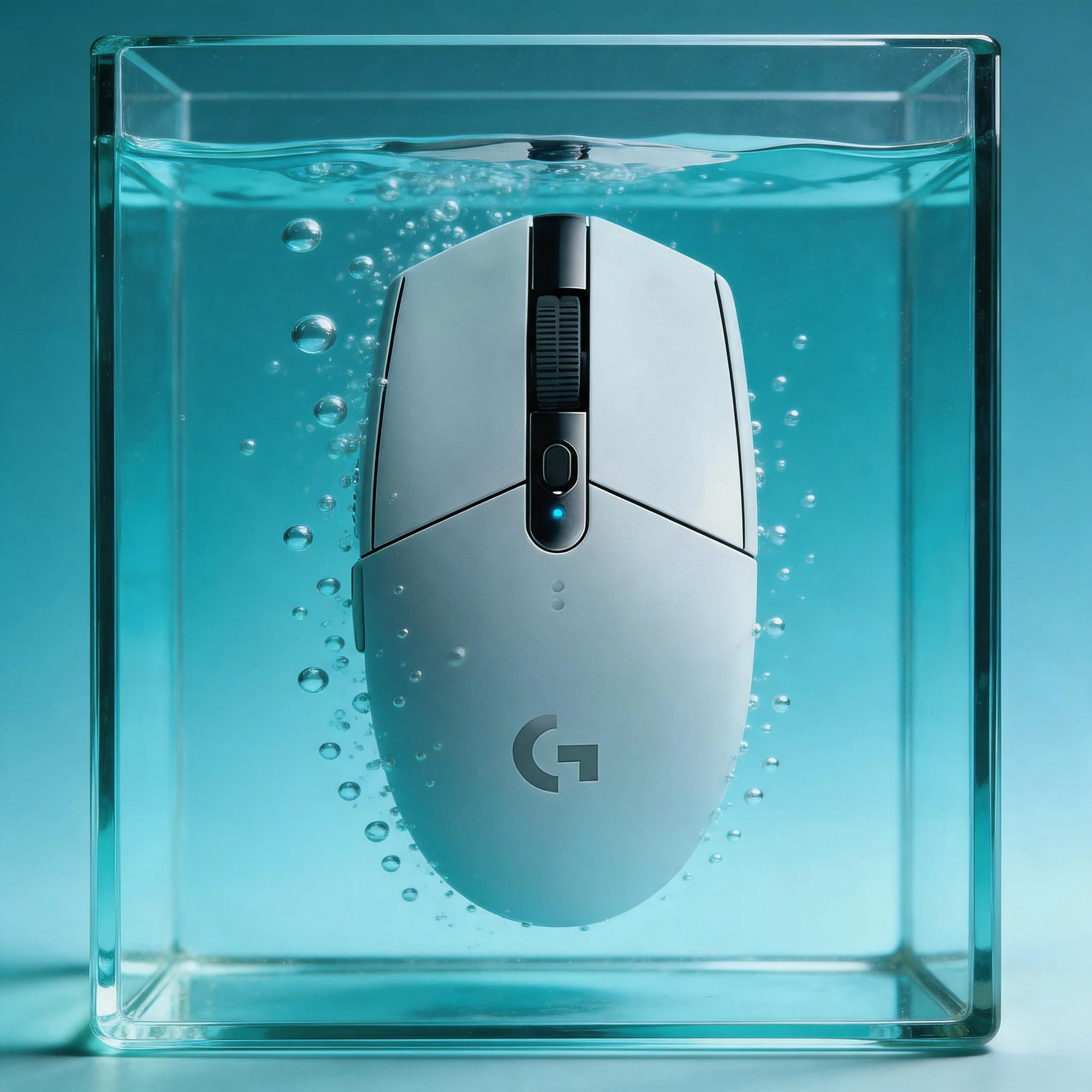 

White version Logitech G304 LIGHTSPEED gaming mouse - six programmable buttons with ultra-long battery life performance