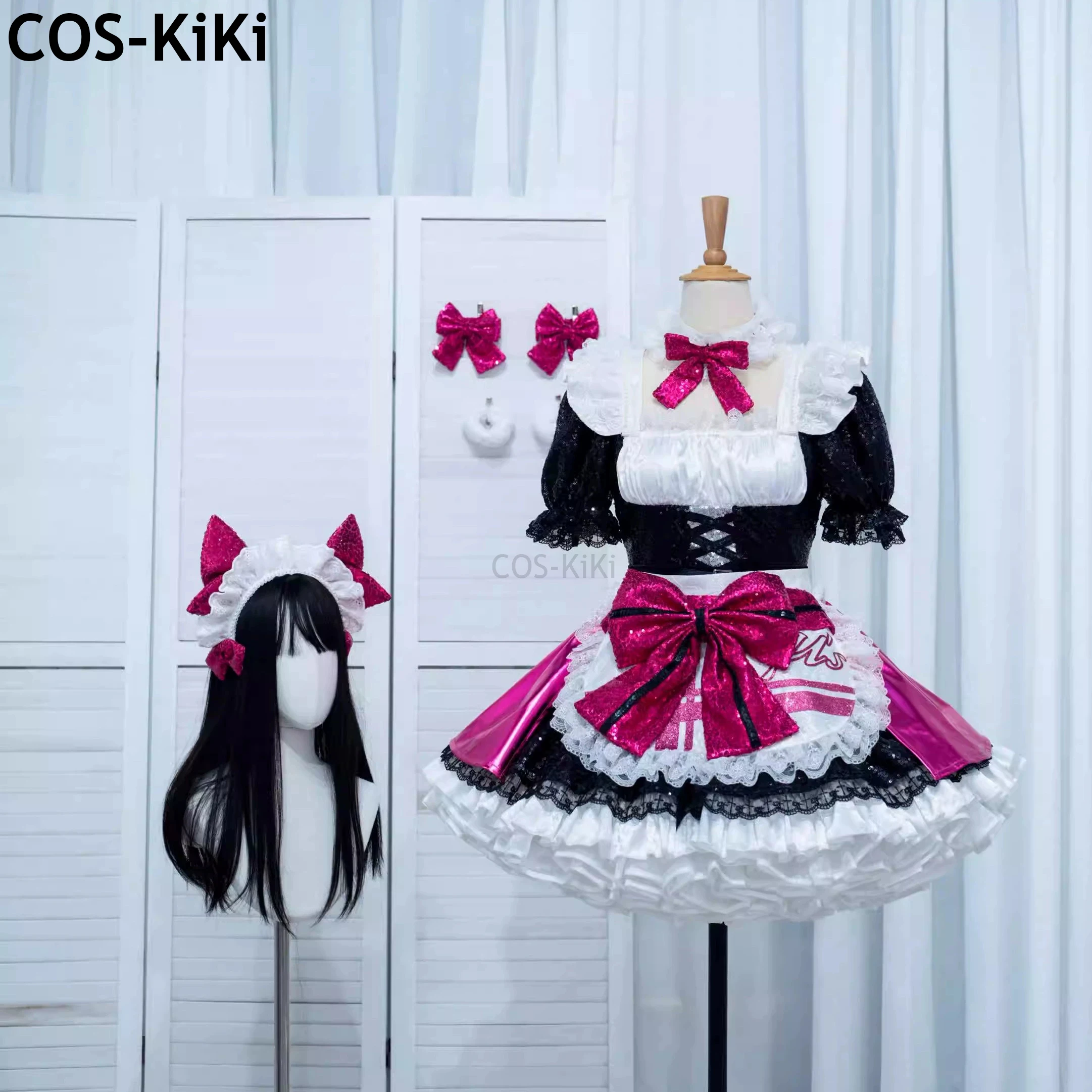 

COS-KiKi Lovelive Yazawa Niko концертный поющий костюм великолепное милое платье косплей костюм Хэллоуин вечерние наряд для ролевых игр женский