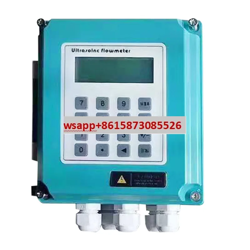 

External clamp wall mounted flowmeter, liquid tap water flowmeter, heat meter