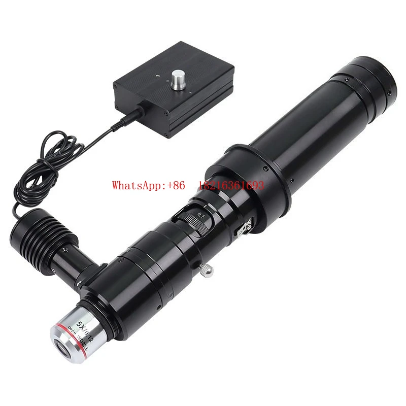 High Definition Industrial Electron Microscope Coaxial Lamp 400-3600x Lens 5X10X20X 0.7-4.5 Continuous Zoom