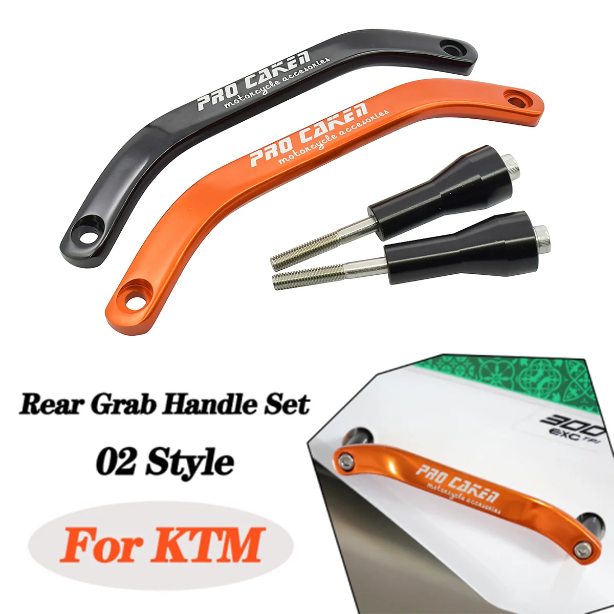 

Motorcycle CNC Passenger Grab Handle Bar Rear Rail For KTM SX SXF EXC EXCFXC XCF XCW XCFW SMR 125-500 2011-2016 Motocross Parts