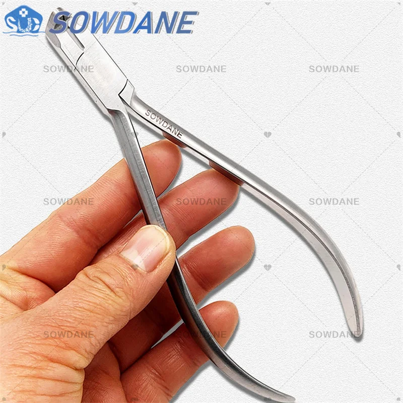 Long Handle Dental Orthodontic Wire Distal End Cutter Plier TC Insert Cutting Instrument Dental Cutting Forcep