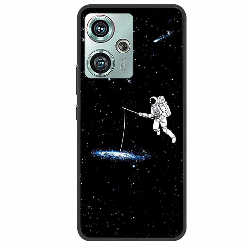 Cases For ZTE nubia Z50 Astronaut Shockproof TPU Soft Silicone Phone Back Cover for ZTE nubia Z50 Z 50 Funda Space NX711J Bumper