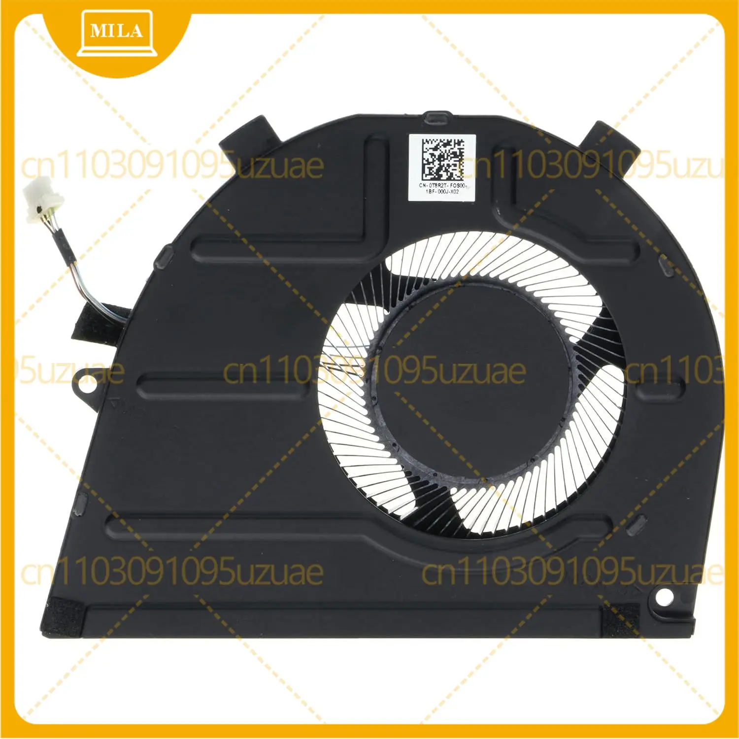 Replacement CPU Cooling Fan for Dell Vostro 5620 5625 Inspiron 16 7620 2-in-1 0T8R2T DFS5K12B159A1R 023.100QC.0001