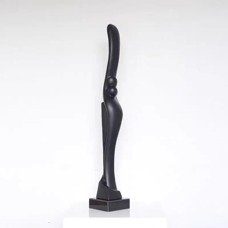 슬림한 추상 예술 장식품 코너 소프트 데코레이션 TV 캐비닛 좁은 장식품