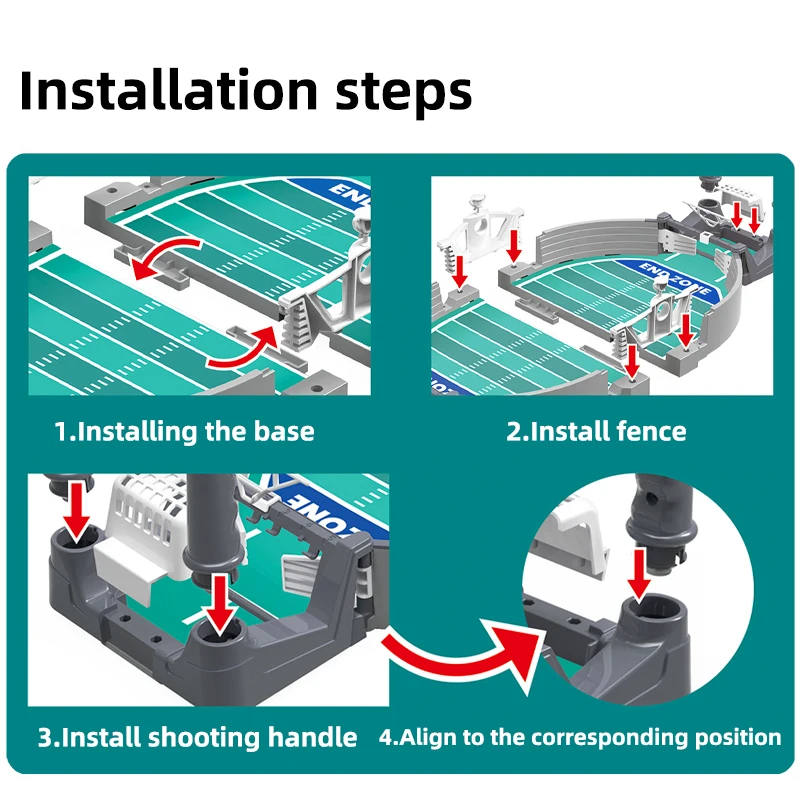 طاولة كرة قدم للأطفال لاعبين طاولة معركة لعبة ألغاز تفاعلية بين الوالدين والطفل، ألعاب طاولة رياضية #1