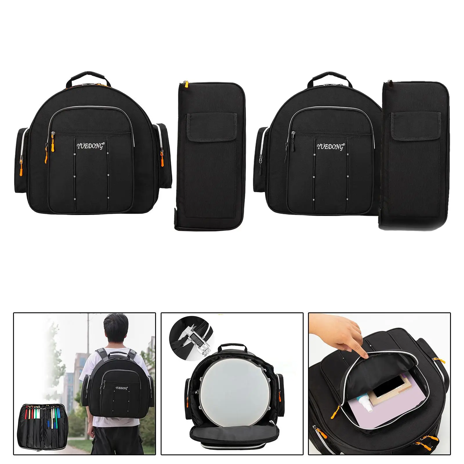 

Универсальная сумка для малого барабана с толстой подкладкой, прочная и легкая для музыканта