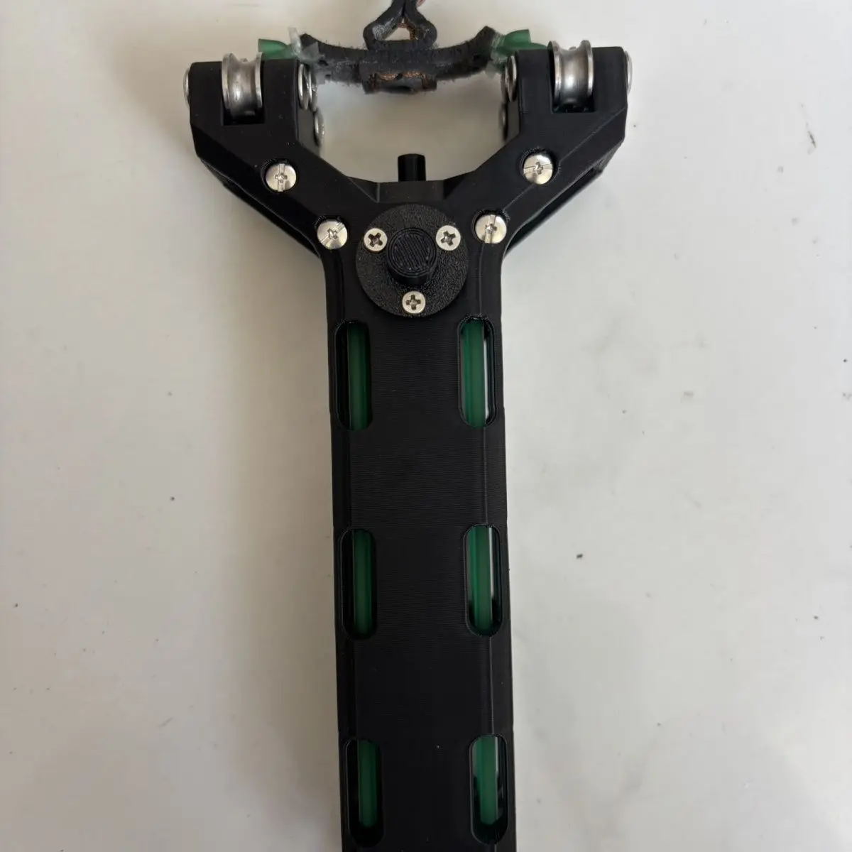 3D Printed Automatic Slingshot Extended Reinforced Carbon Fiber Material Outdoor Slingshot Strong Powerful 8MM STEEL BALLS EDC