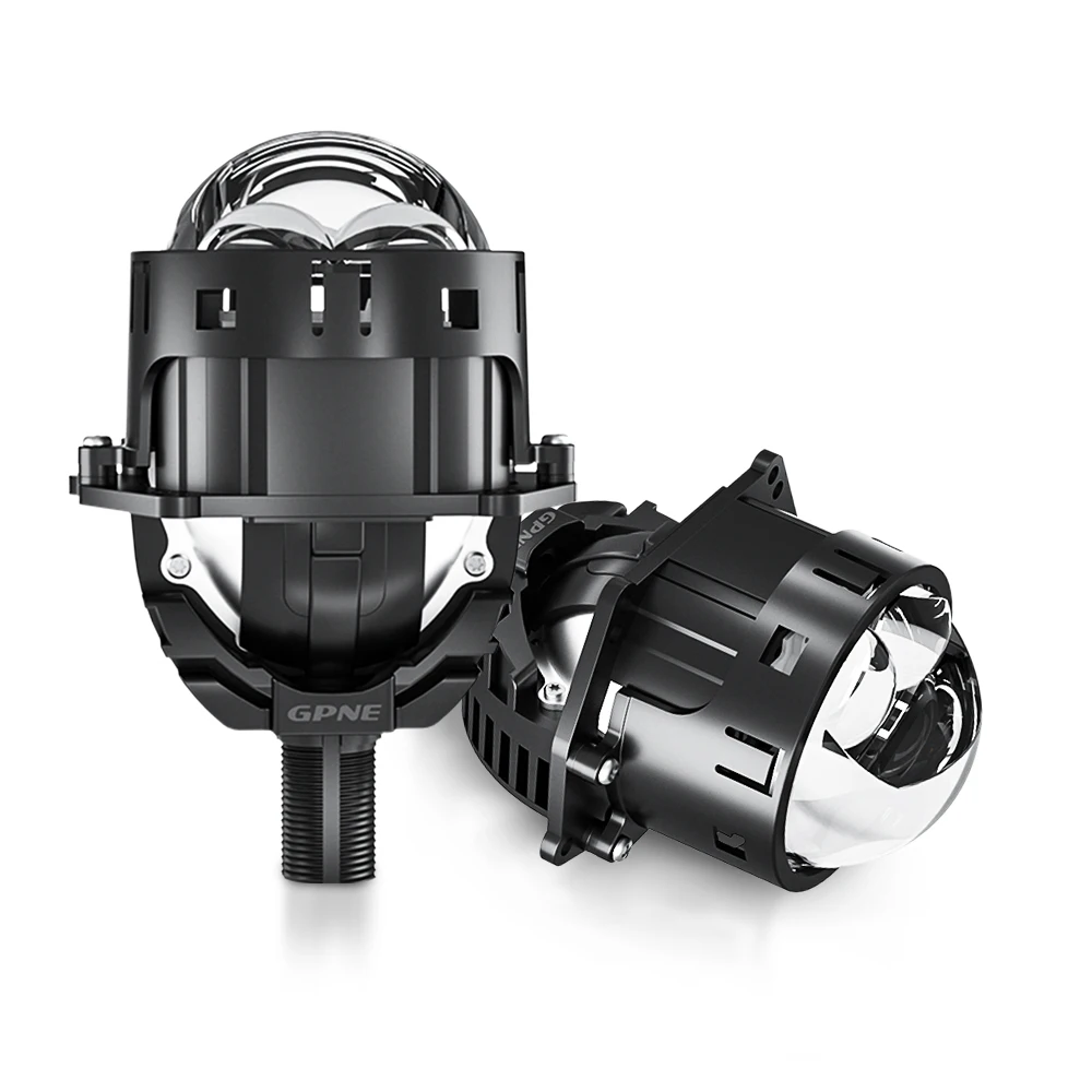 Lente de proyector de faro láser de 3 pulgadas H4 H7 9005 GPNE GS32 12V Bi Led reemplazo de proyector