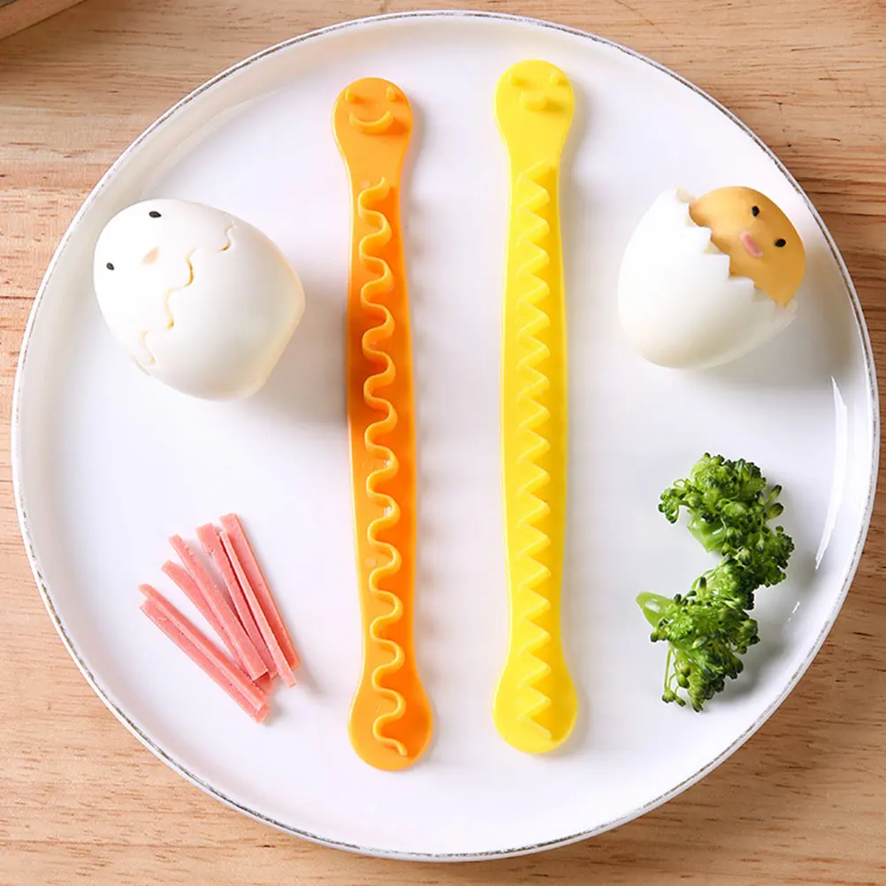 

2pcs Boiled Egg Cutting Tools Mold Kitchen Tools Safe Storage Boiled Egg Slicer Splitter Home Restaurant