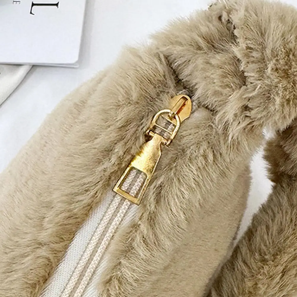 Borsa a tracolla casual da donna Borsa a tracolla da donna in peluche Borsa a tracolla da donna