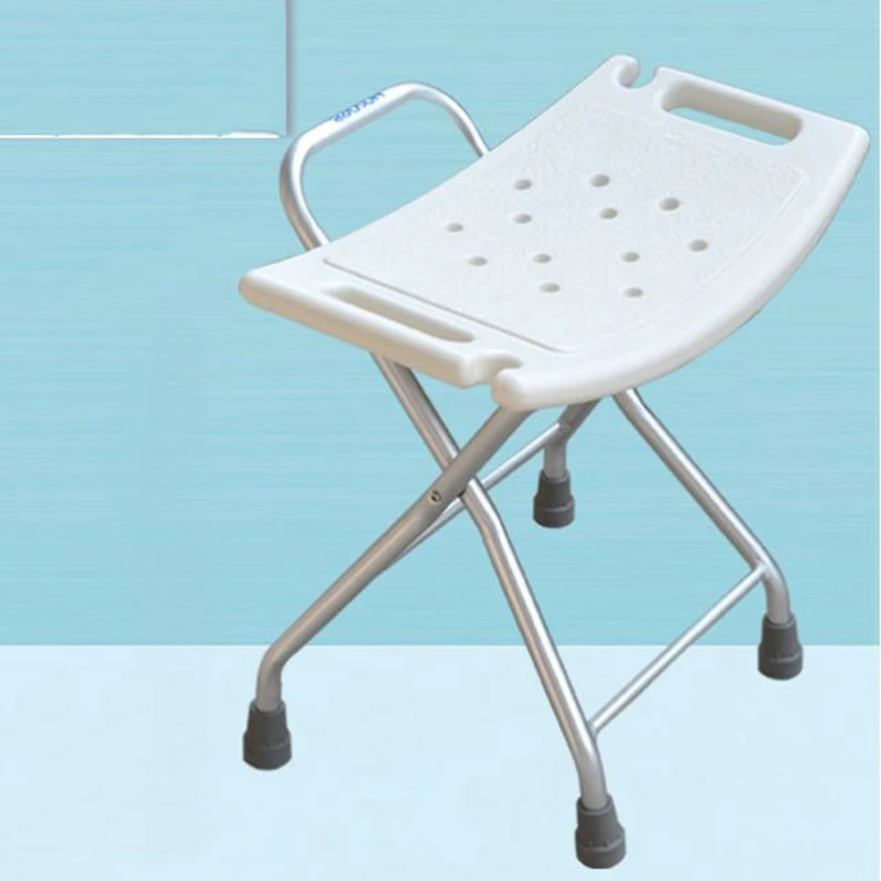 Folding Disabled Bathroom Chairs Design Ergonomic Floor Shower Bathroom Chairs Cushion Invalid Taburete Plegable Furniture