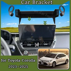 Car Mobile Phone Holder for Toyota Corolla 2023 2024 China Version Magnetic MagSafe Bracket Navigation Stand Auto Accessories