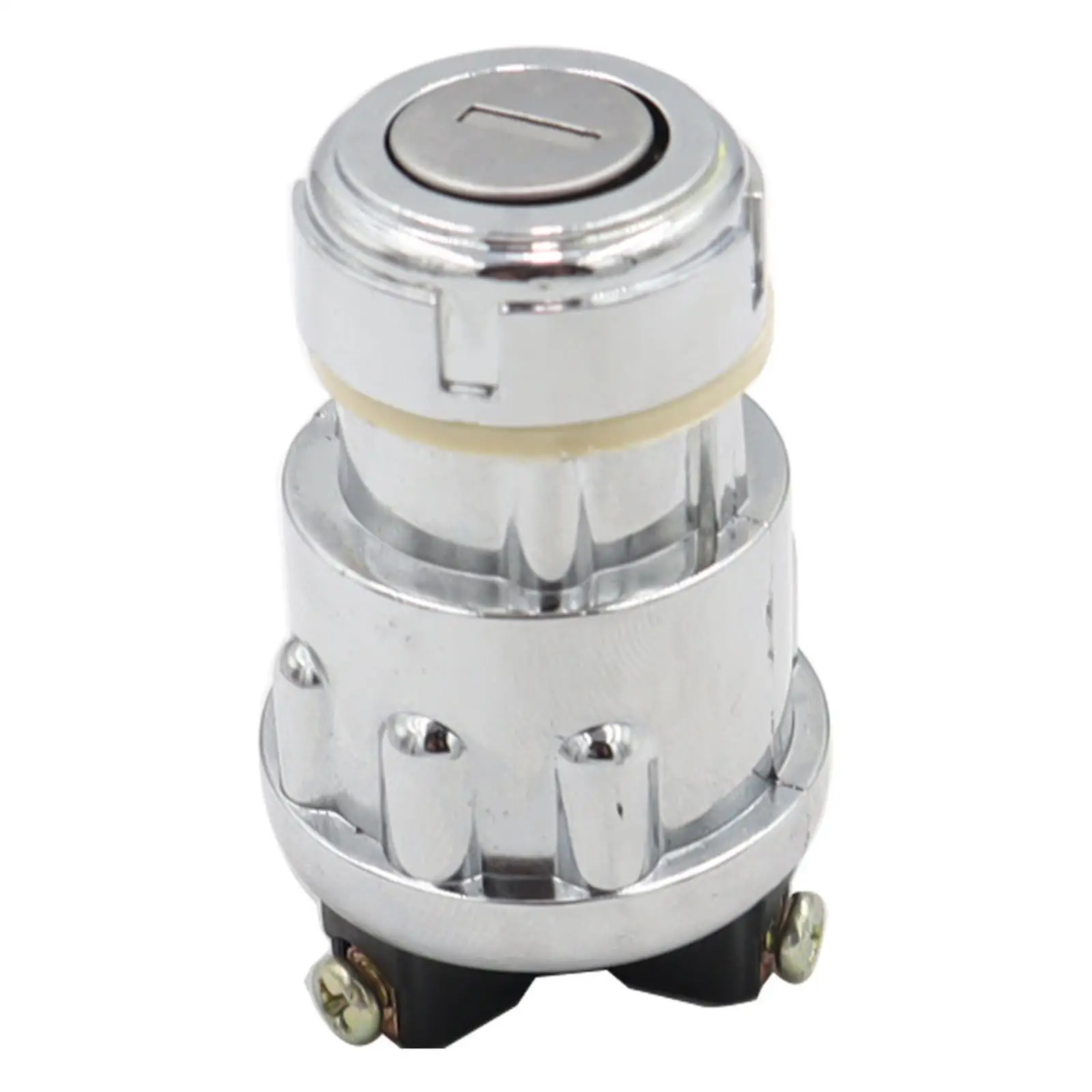 Universal Ignition Switch with 2 Keys 3 Wire for Trailer Scooter Car