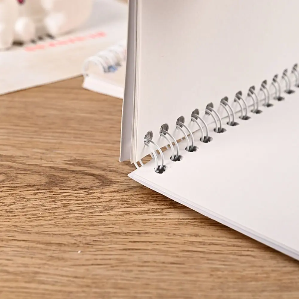 32 Arkusze Papieru Podkładowego Książka A5 Wielokrotnego Użytku Album na Naklejki Kreskówkowe Kawaii Albumy do Kolekcjonowania Naklejek Scrapbooking