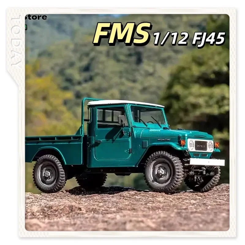 

Fms 1:12 ScaleFj45 Rc Pickup Truck Electric Off Road Rock Crawler Simulated Remote Control Hobby Vehicle Model