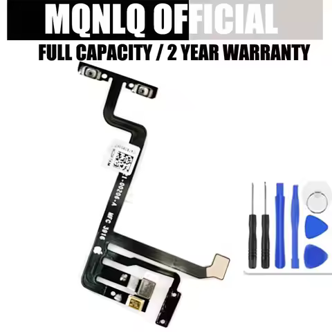 Power On/Off Volume Buttons Flex Cable With Mic And Flash Light Replacement Repair Parts For Apple iPod Touch 5 6 5th 6th