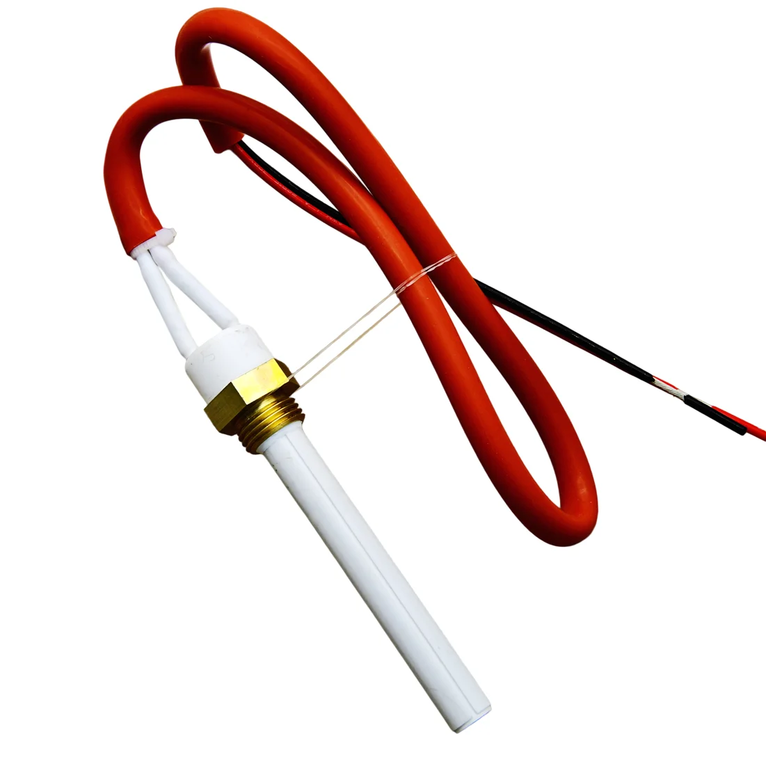 

220V 300W electric furnace igniter, black ceramic igniter, heating tube, ball core furnace spark plug