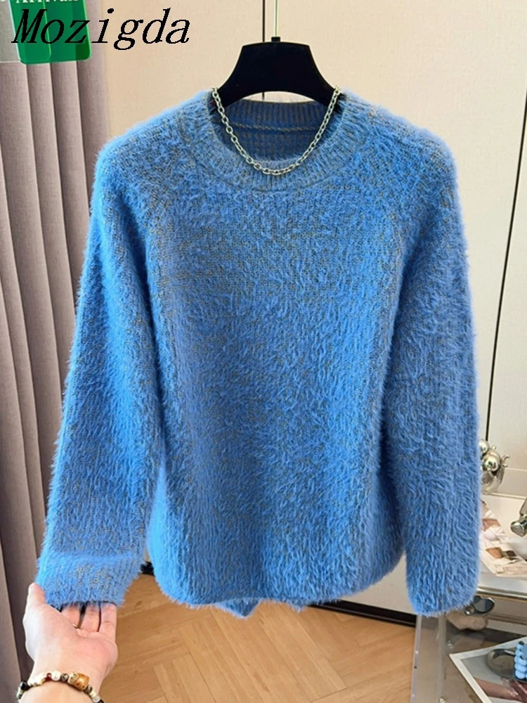 

Весенне-осенний вязаный джемпер с кисточками, женский пуловер большого размера с длинными рукавами, женские свитера, топы Sueter Feminino