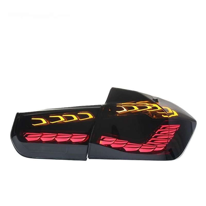 gts taillight FOR 12-18  3 Series F30 GTS Taillights upgrade M4 GTS Dragon Scale LED rear tail lightcustom