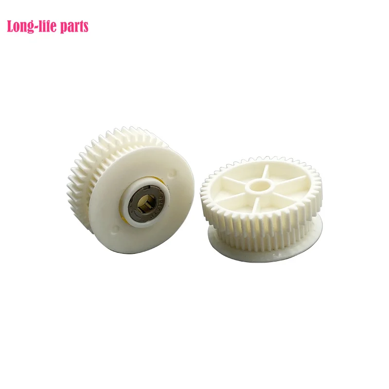 2 PCS AB01-7606 Manual Alignment Roller Gear Suitable for Ricoh 2075 7500 8001 7502 9001 9002 8000 Printer Copier Parts