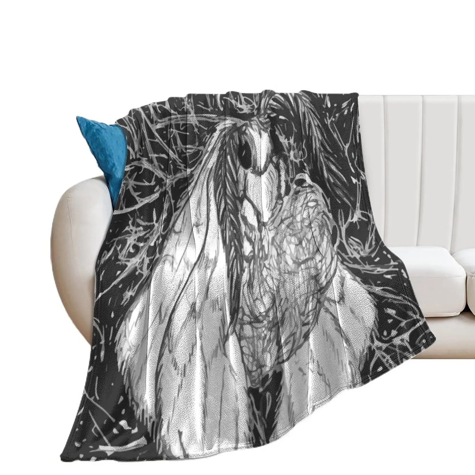 Silk Moth, the Dream Weaver Throw Blanket anime Thermals For Travel Stuffeds Quilt Blankets