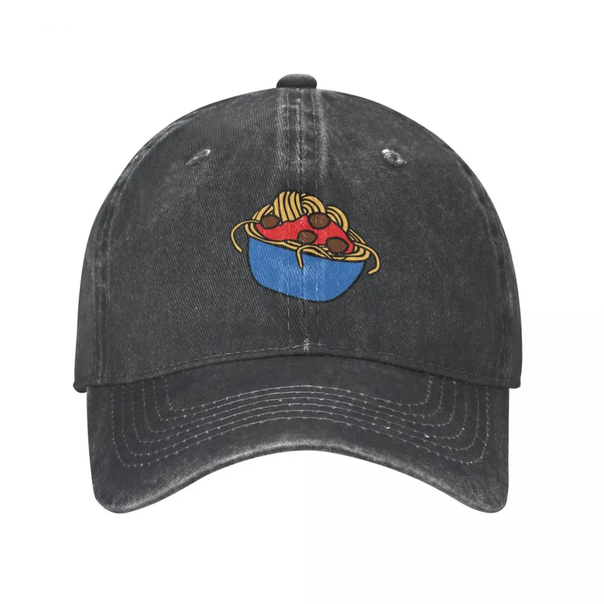 Spaghetti Pasta and Meatballs Cowboy Hat Hat Man For The Sun Trucker Hat Christmas Kids Man Women's