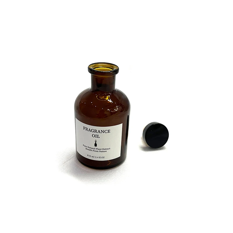 Clearance Sale 100ml Brown Empty Aromatherapy Bottles Reed Diffuser Refill Accessaries Empty Glass Bottles for Home Decoration
