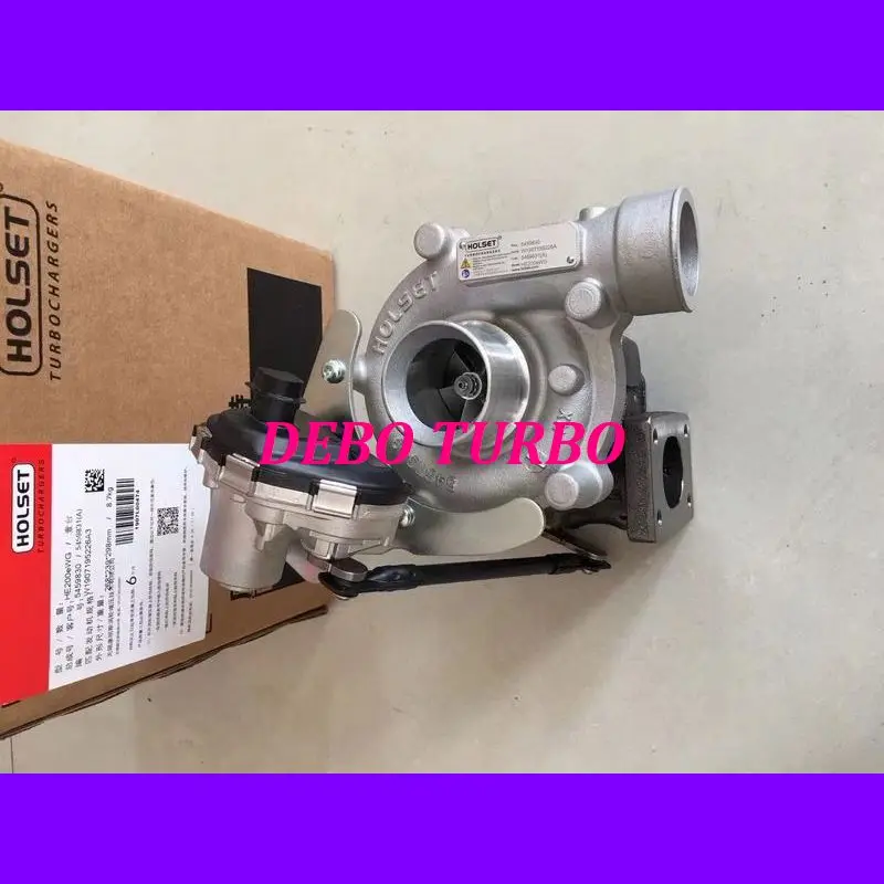 

NEW GENUINE HOLSET HE200eWG 5459830 5459831 1118010-N50PA Turbo Turbocharger for Qingling ISUZU 600P 4KH1-CN5MD 3.0L 83KW Euro V