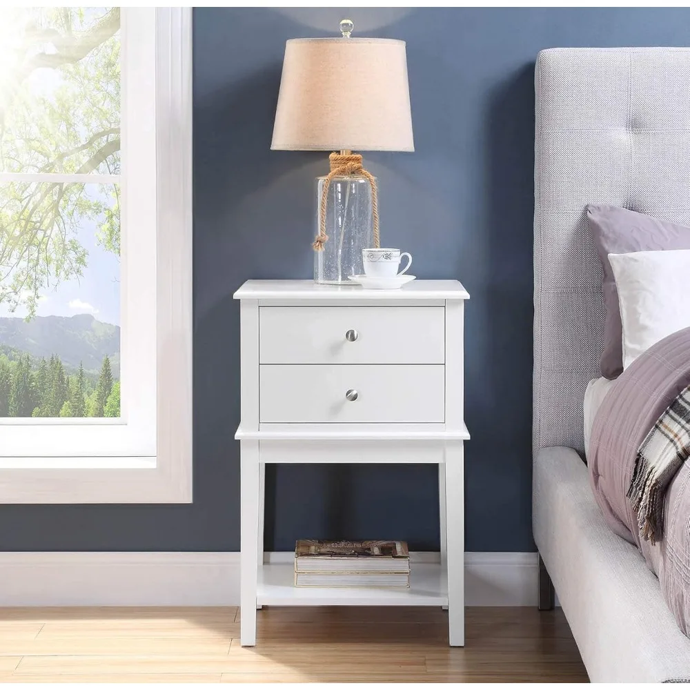 White Nightstand 2 … - image